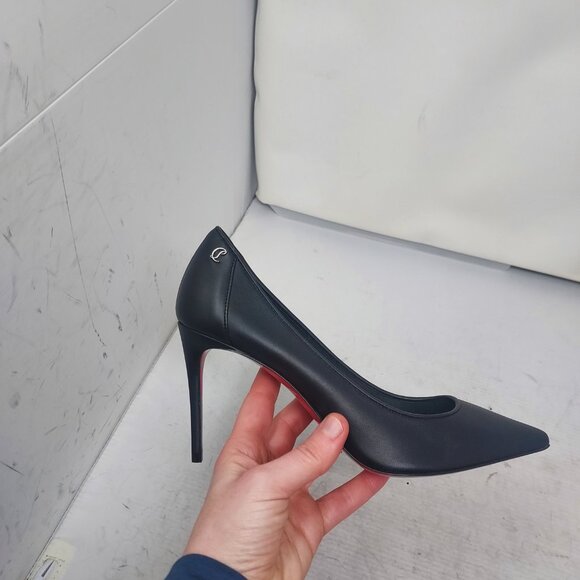 CHRISTIAN LOUBOUTIN Sporty Kate Black Pump Heel Shoe - Picture 3 of 9